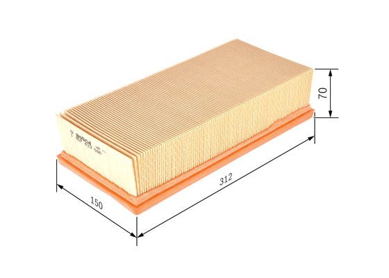 Luchtfilter Bosch 1 457 433 060