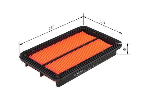 Luchtfilter Bosch 1 457 433 072