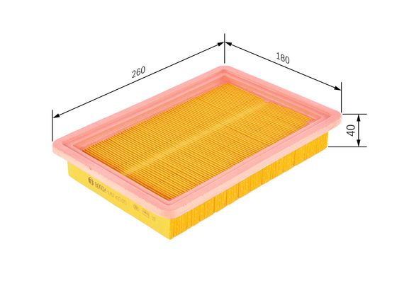 Luchtfilter Bosch 1 457 433 073