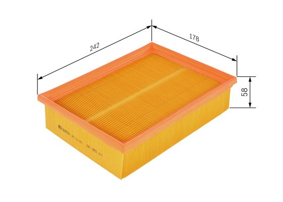 Luchtfilter Bosch 1 457 433 085