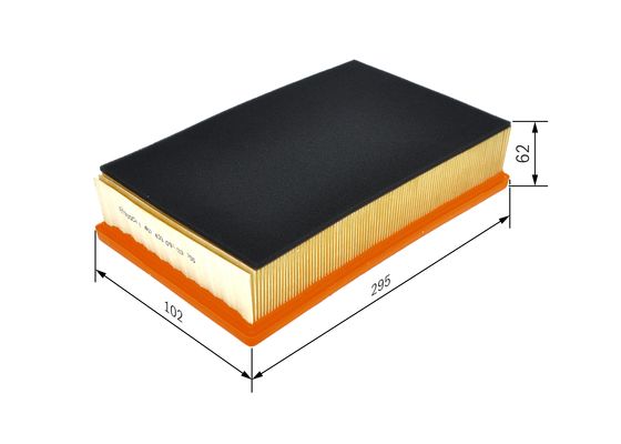 Luchtfilter Bosch 1 457 433 091