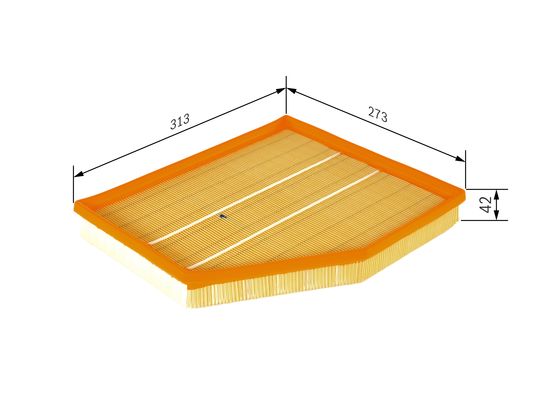Luchtfilter Bosch 1 457 433 101