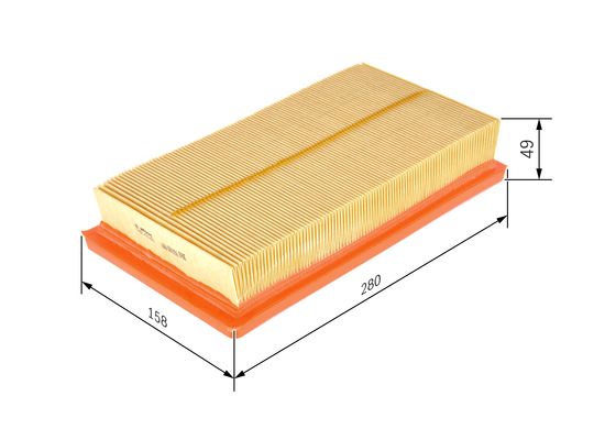 Luchtfilter Bosch 1 457 433 155