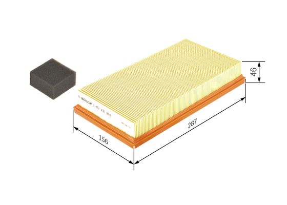 Luchtfilter Bosch 1 457 433 268