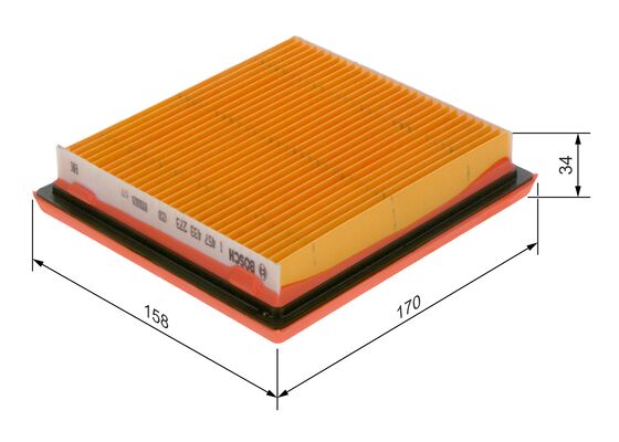 Luchtfilter Bosch 1 457 433 273