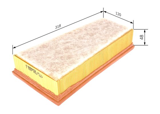 Luchtfilter Bosch 1 457 433 527