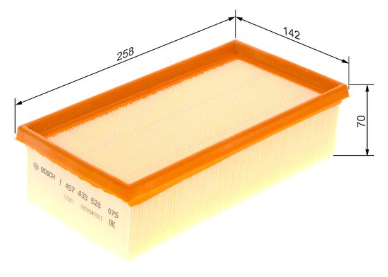 Luchtfilter Bosch 1 457 433 528