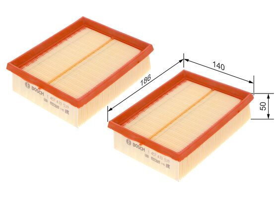 Luchtfilter Bosch 1 457 433 539