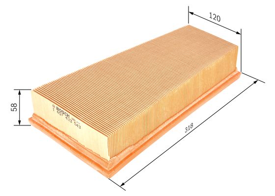 Luchtfilter Bosch 1 457 433 543