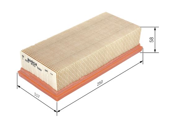 Luchtfilter Bosch 1 457 433 599