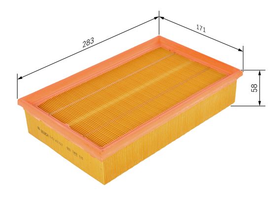 Luchtfilter Bosch 1 457 433 607