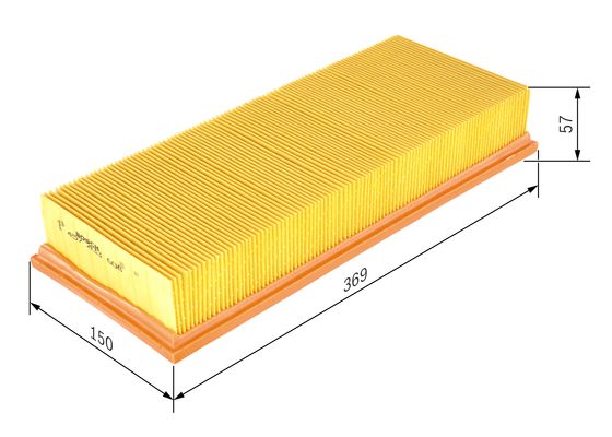 Luchtfilter Bosch 1 457 433 608
