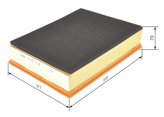 Luchtfilter Bosch 1 457 433 703