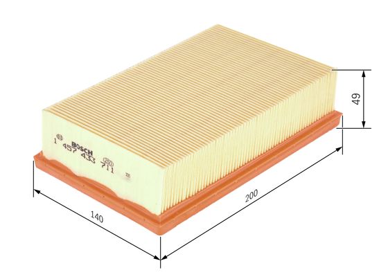Luchtfilter Bosch 1 457 433 711