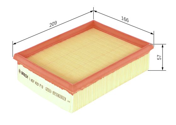 Luchtfilter Bosch 1 457 433 713