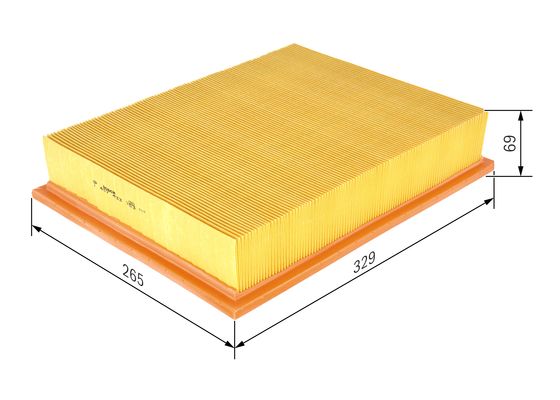 Luchtfilter Bosch 1 457 433 753