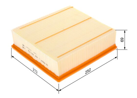 Luchtfilter Bosch 1 457 433 772