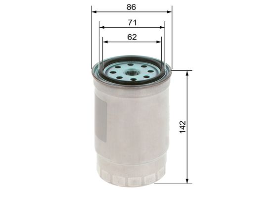 Brandstoffilter Bosch 1 457 434 511