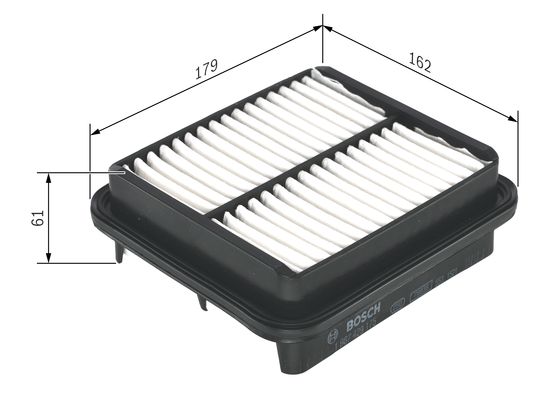 Luchtfilter Bosch 1 987 429 175