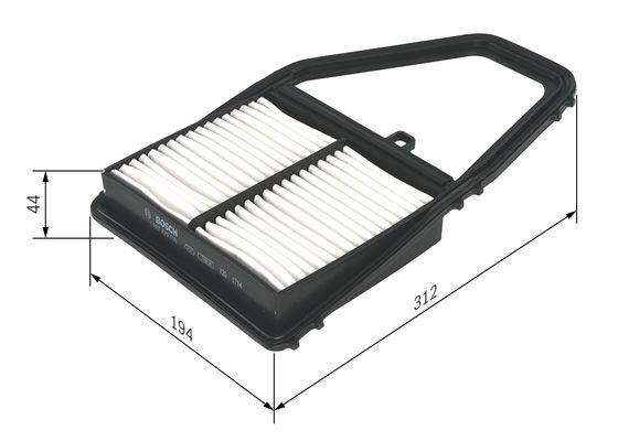 Luchtfilter Bosch 1 987 429 176