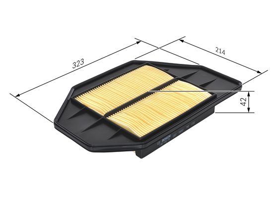 Luchtfilter Bosch 1 987 429 178