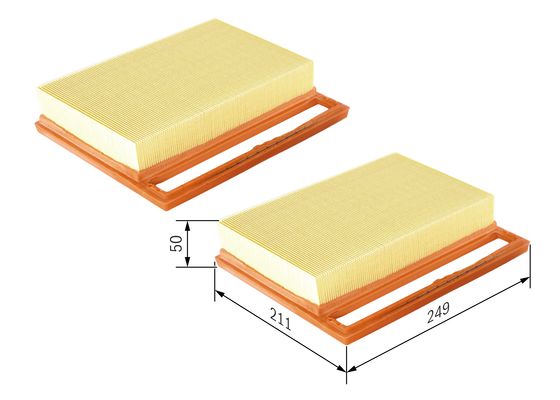 Luchtfilter Bosch 1 987 429 402