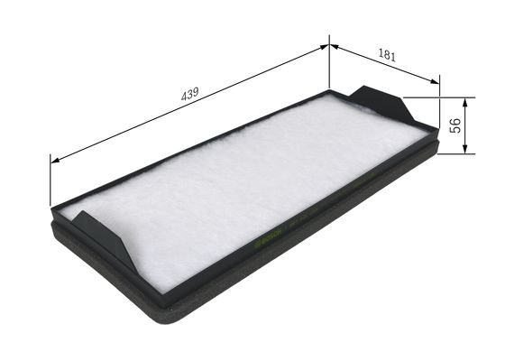 Interieurfilter Bosch 1 987 431 155