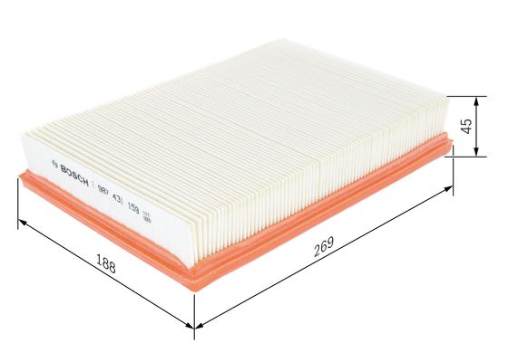 Interieurfilter Bosch 1 987 431 159