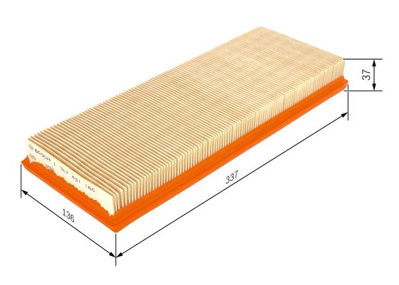 Interieurfilter Bosch 1 987 431 160