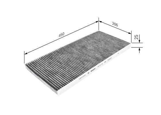 Interieurfilter Bosch 1 987 431 194