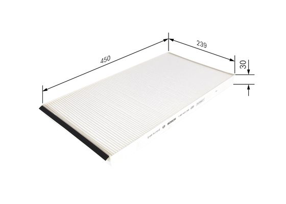 Interieurfilter Bosch 1 987 431 204