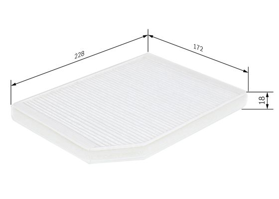 Interieurfilter Bosch 1 987 432 027