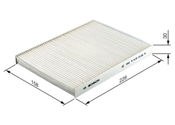 Interieurfilter Bosch 1 987 432 039