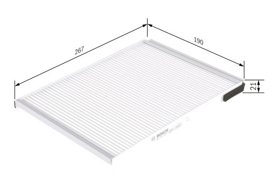 Interieurfilter Bosch 1 987 432 077