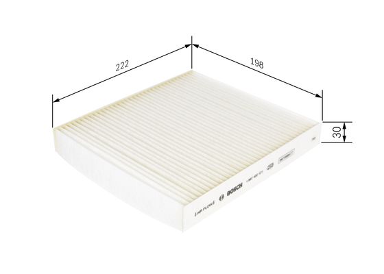 Interieurfilter Bosch 1 987 432 121