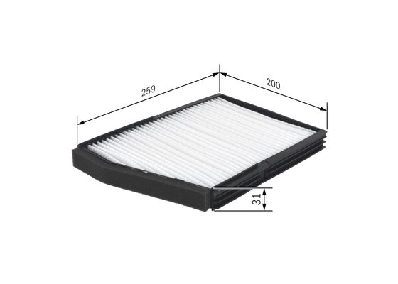 Interieurfilter Bosch 1 987 432 175