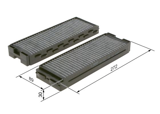 Interieurfilter Bosch 1 987 432 239