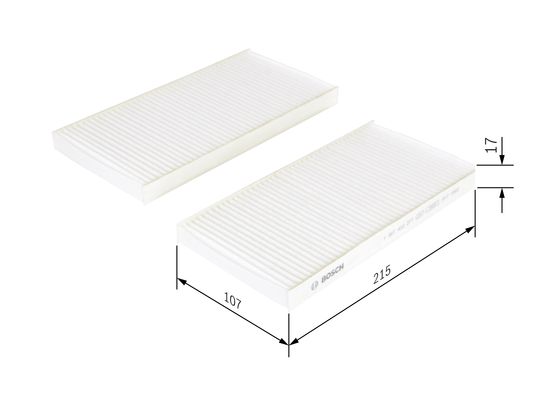 Interieurfilter Bosch 1 987 432 277