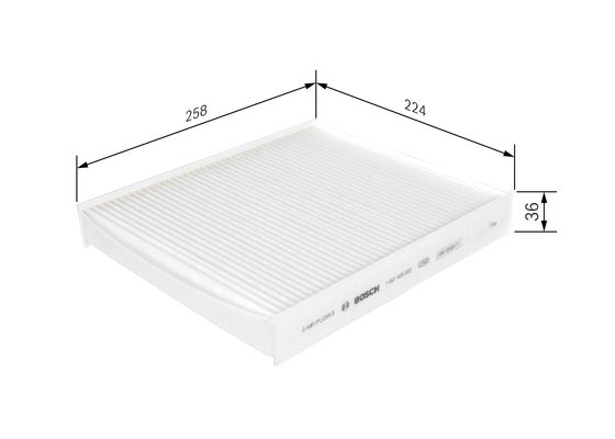 Interieurfilter Bosch 1 987 435 002