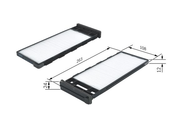 Interieurfilter Bosch 1 987 435 006