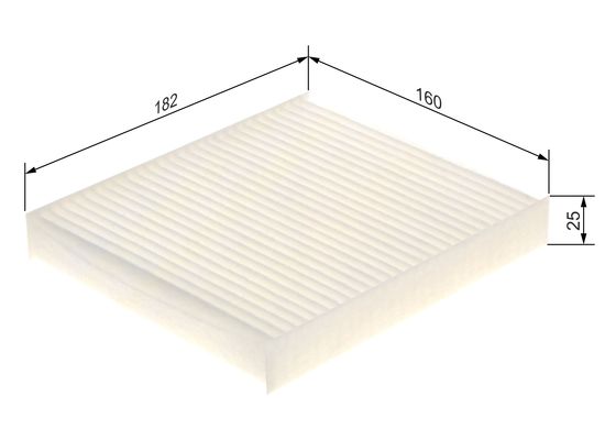 Interieurfilter Bosch 1 987 435 076