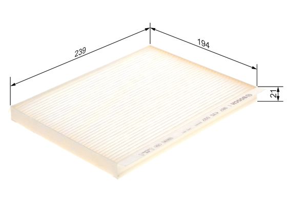 Interieurfilter Bosch 1 987 435 097