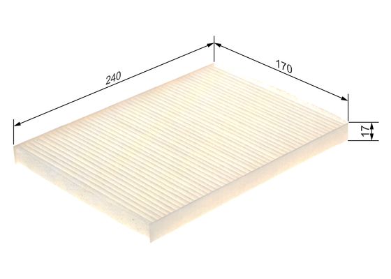 Interieurfilter Bosch 1 987 435 104