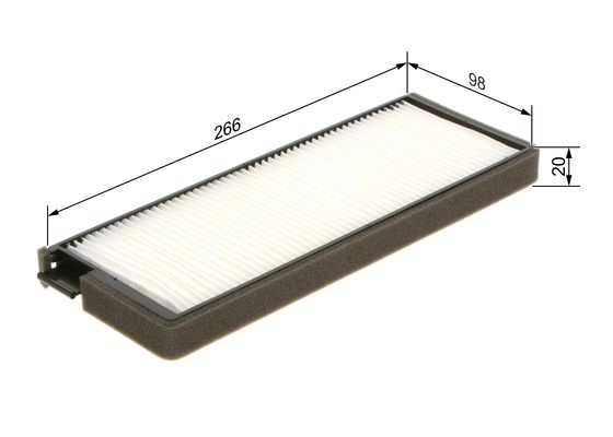 Interieurfilter Bosch 1 987 435 123