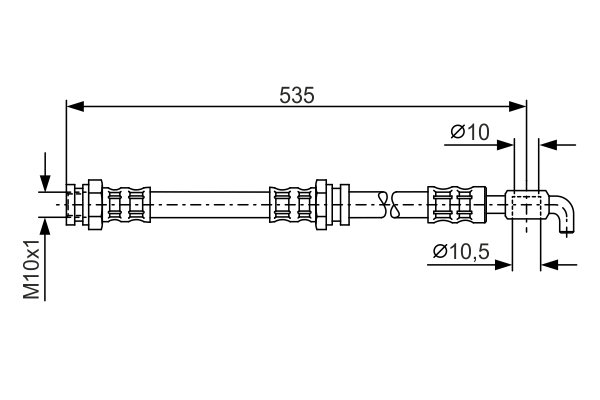 Remslang Bosch 1 987 481 112