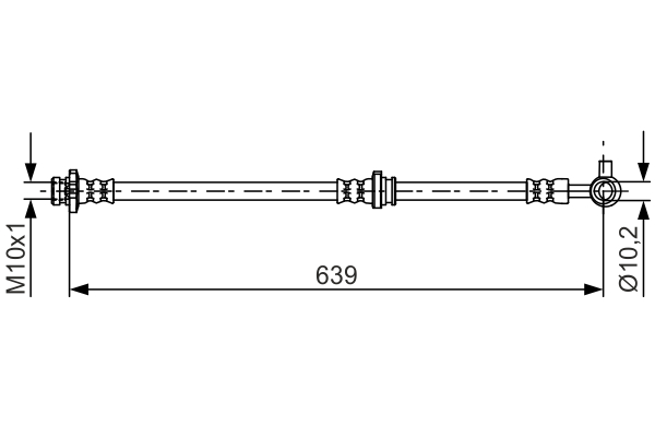 Remslang Bosch 1 987 481 697
