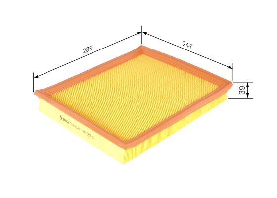 Luchtfilter Bosch F 026 400 004