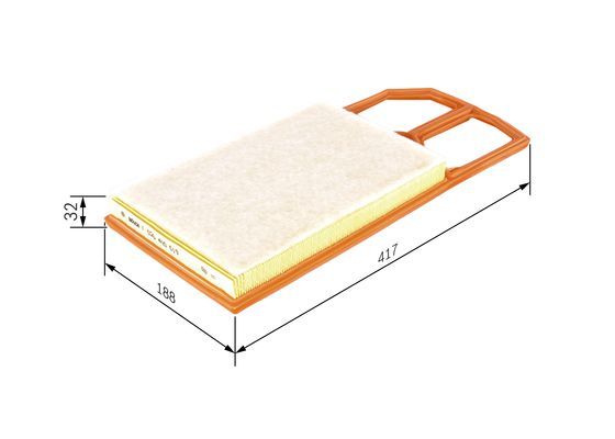 Luchtfilter Bosch F 026 400 019