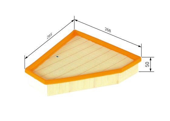 Luchtfilter Bosch F 026 400 030