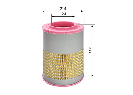Luchtfilter Bosch F 026 400 069